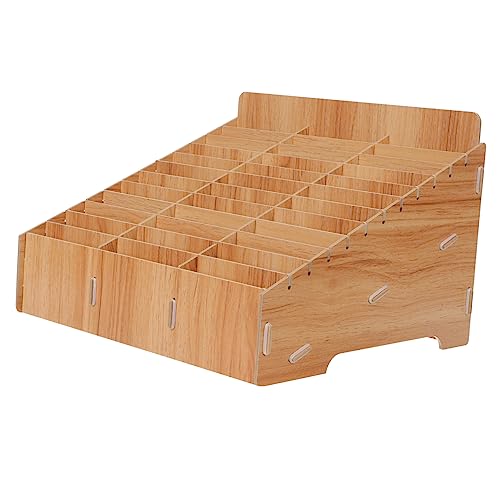 LIFKOME Multifunktionale Hölzerne Handy Aufbewahrungsbox mit Fächern Desktop Organizer für Büro und Zuhause Robuste Mehrfach Handyhalterung für Klassenzimmer und Konferenzräume Natürlicher LIFKOME Multifunktionale Hölzerne Handy Aufbewahrungsbox mit Fächern Desktop Organizer für Büro und Zuhause Robuste Mehrfach Handyhalterung für Klassenzimmer und Konferenzräume Natürlicher von LIFKOME