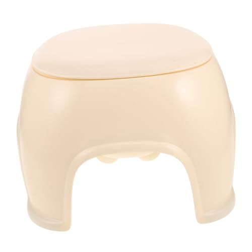 LIFKOME Multifunktionaler Nagelpflege-hocker aus Kunststoff mit Großem Stauraum rutschfest Cartoon-Design als Spa Foot Rest und Nail Art Footstool für Zuhause Salon Bad und Schlafzimmer von LIFKOME