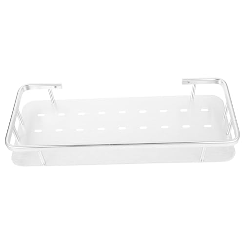 LIFKOME Multifunktionales Wandregal ohne Bohren Küchen und Badezimmer Aufbewahrung Einlagiges Rechteckiges Duschregal für Shampoo und Gewürzflaschen Platzsparender Organizer für Toilette LIFKOME Multifunktionales Wandregal ohne Bohren Küchen und Badezimmer Aufbewahrung Einlagiges Rechteckiges Duschregal für Shampoo und Gewürzflaschen Platzsparender Organizer für Toilette von LIFKOME