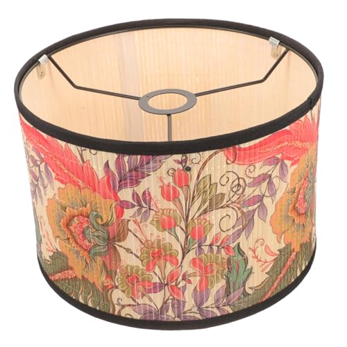 LIFKOME Natürlicher Lampenschirm Pendelleuchte Vintage Deckenlampenschirm mit Eisenrahmen und Muster für Wohnzimmer Schlafzimmer Esszimmer Hängelampe Einfache Montage Langlebig LIFKOME Natürlicher Lampenschirm Pendelleuchte Vintage Deckenlampenschirm mit Eisenrahmen und Muster für Wohnzimmer Schlafzimmer Esszimmer Hängelampe Einfache Montage Langlebig von LIFKOME