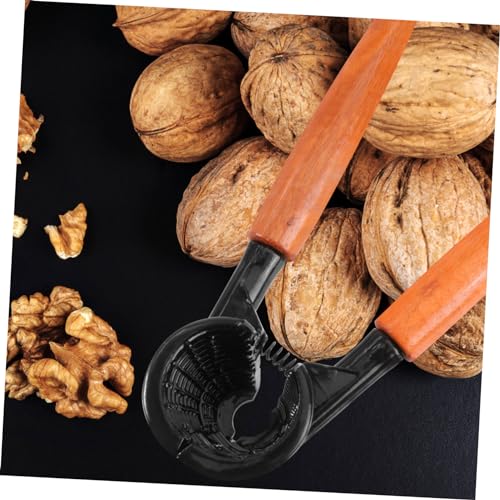 LIFKOME Nussknacker Walnüsse Haselnüsse mit Holzgriff Aluminiumlegierung Feder Nussöffner Ergonomisch Rutschfest Langlebig Kraftsparend für Walnuss Mandeln Pecan Hazelnut Zufällige Farbe LIFKOME Nussknacker Walnüsse Haselnüsse mit Holzgriff Aluminiumlegierung Feder Nussöffner Ergonomisch Rutschfest Langlebig Kraftsparend für Walnuss Mandeln Pecan Hazelnut Zufällige Farbe von LIFKOME