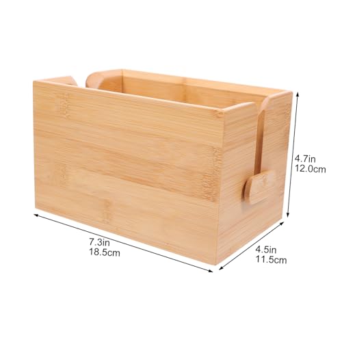 LIFKOME Papierbox Aufbewahrungsbox mit Deckel Kompakte Desktop Taschentuchbox aus Natürlichem Holz Praktischer Raum Organizer für Büro Schlafzimmer Hotel Stilvolles Design LIFKOME Papierbox Aufbewahrungsbox mit Deckel Kompakte Desktop Taschentuchbox aus Natürlichem Holz Praktischer Raum Organizer für Büro Schlafzimmer Hotel Stilvolles Design von LIFKOME