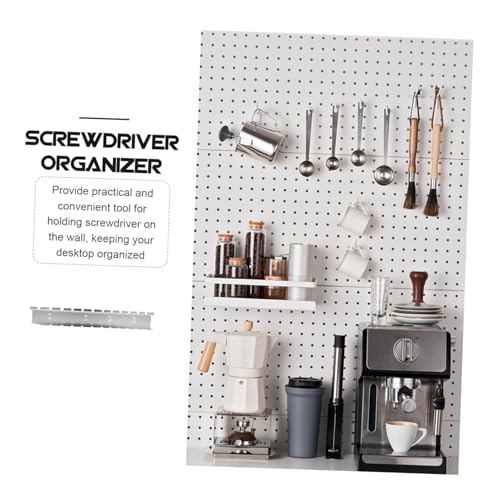 LIFKOME Pegboard Schraubendreherhalter Wandmontage Robust Korrosionsbeständig Werkzeughalter für Garage Werkstatt mit Lochbefestigungen Display Hook Wandregal Organizer LIFKOME Pegboard Schraubendreherhalter Wandmontage Robust Korrosionsbeständig Werkzeughalter für Garage Werkstatt mit Lochbefestigungen Display Hook Wandregal Organizer von LIFKOME