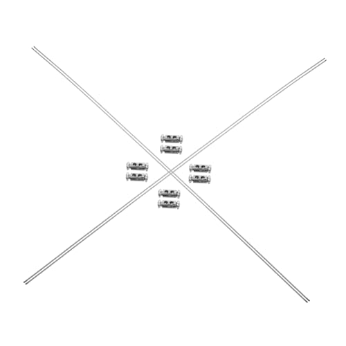 LIFKOME Picture Hanger Kit aus Galvanisiertem Drahtseil mit Verstellbaren Stahlseil spannern für Sichere Bilder Gepäckaufhängung Langlebig Rostfrei Flexibel Einstellbar von LIFKOME