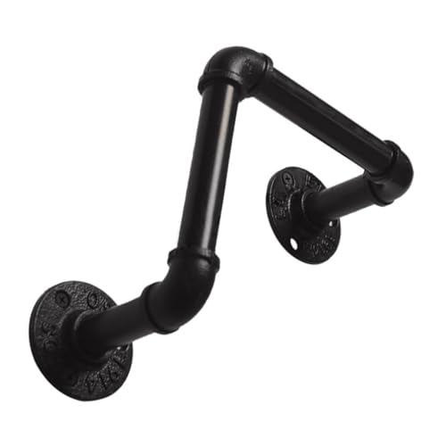 LIFKOME Praktisches Rotes Weinregal aus Schwarzem Eisen Industrieller Stil Vintage Rohrhalter Robust und Kratzfest Einfach zu Montieren für Küche Wohnzimmer Bar und Weinkeller LIFKOME Praktisches Rotes Weinregal aus Schwarzem Eisen Industrieller Stil Vintage Rohrhalter Robust und Kratzfest Einfach zu Montieren für Küche Wohnzimmer Bar und Weinkeller von LIFKOME