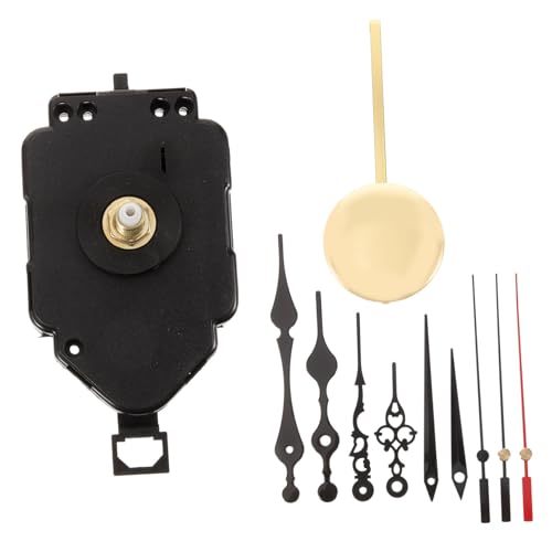 LIFKOME Quarzuhrwerk Ersatzset mit Geräuschlosem Uhrwerk Langschaft Zeiger und Langlebiges DIY Reparaturset für Wanduhrmechanismus LIFKOME Quarzuhrwerk Ersatzset mit Geräuschlosem Uhrwerk Langschaft Zeiger und Langlebiges DIY Reparaturset für Wanduhrmechanismus von LIFKOME