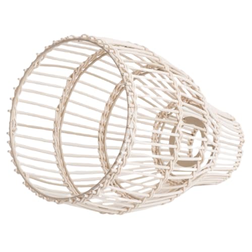 LIFKOME Rattan Lampenschirm Handgewebt Rustikal Boho Stil Deckenlampenschirm mit Stabilem Gestell für Pendelleuchte Wohnzimmer Esszimmer Beleuchtung LIFKOME Rattan Lampenschirm Handgewebt Rustikal Boho Stil Deckenlampenschirm mit Stabilem Gestell für Pendelleuchte Wohnzimmer Esszimmer Beleuchtung von LIFKOME
