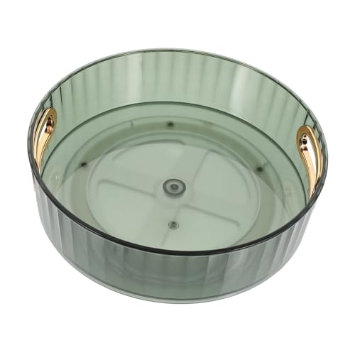 LIFKOME Regal Küchenwaren Tisch-Gewürzschale Gewürze Gewürz-Organizer für die Arbeitsplatte Desktop-Gewürz-Organizer Haushalt Gewürzplatte Sojasauce Essig Flasche Drehscheibe rotieren von LIFKOME
