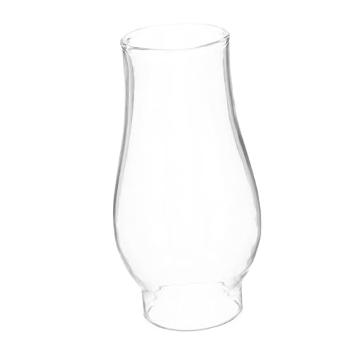 LIFKOME Retro Öl lampe Ersatzglas Φ Windschutz Schornstein Vintage Design Stabiler Flammenschutz Geeignet für Outdoor Notbeleuchtung und Dekorative Öllampen von LIFKOME