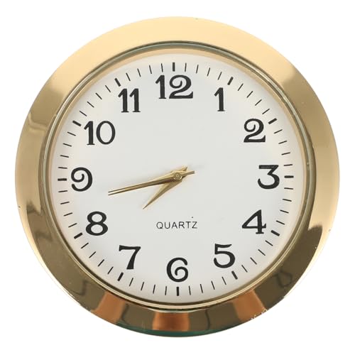 LIFKOME Retro Uhrwerk Einsteckuhr Rund mit Römischen Zahlen Langlebiger Legierungs uhrenkopf mit Quarzwerk Präzises Uhrwerk Ersatz für Vintage Wanduhr DIY und Bastelbedarf LIFKOME Retro Uhrwerk Einsteckuhr Rund mit Römischen Zahlen Langlebiger Legierungs uhrenkopf mit Quarzwerk Präzises Uhrwerk Ersatz für Vintage Wanduhr DIY und Bastelbedarf von LIFKOME