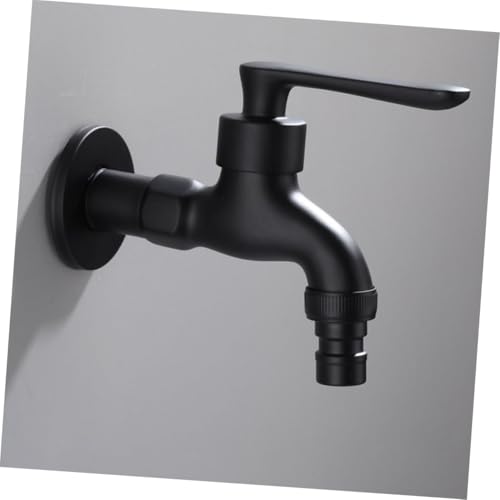 LIFKOME Retro Waschmaschinen Wasserhahn aus Vollkupfer Einzelner Kaltwasserhahn mit Schnellöffnung Langlebiger Vintage Waschtisch Armatur für Wäscherei und Utility Sink Schwarz Anschluss LIFKOME Retro Waschmaschinen Wasserhahn aus Vollkupfer Einzelner Kaltwasserhahn mit Schnellöffnung Langlebiger Vintage Waschtisch Armatur für Wäscherei und Utility Sink Schwarz Anschluss von LIFKOME
