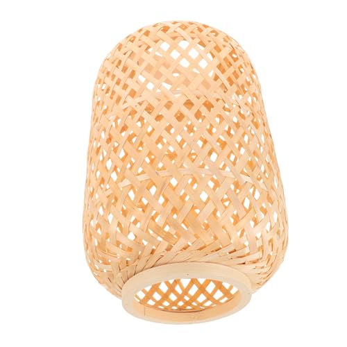 LIFKOME Retro geflochtener Lampenschirm aus Naturholz Handgefertigt Handgewebt Chinesischer Stil Für Wohnzimmer Schlafzimmer Restaurant Und Outdoor Mit Sanftem Licht Und Rustikalem Charme LIFKOME Retro geflochtener Lampenschirm aus Naturholz Handgefertigt Handgewebt Chinesischer Stil Für Wohnzimmer Schlafzimmer Restaurant Und Outdoor Mit Sanftem Licht Und Rustikalem Charme von LIFKOME