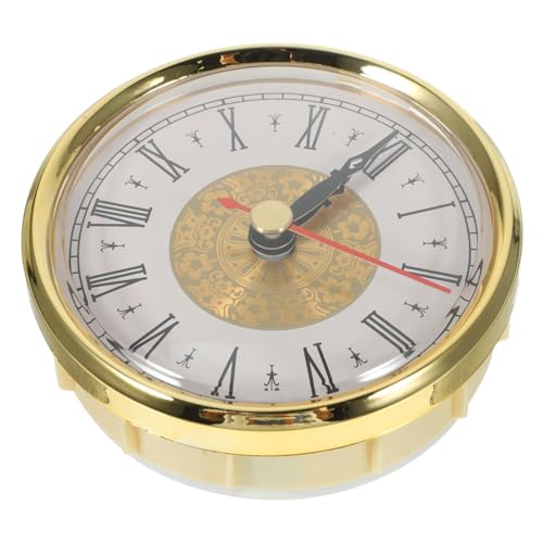 LIFKOME Retro-wanduhr-Einsatz Metall Römische Ziffern 150 Mm Durchmesser Leises Quarzuhr-zifferblatt Zum Basteln von LIFKOME