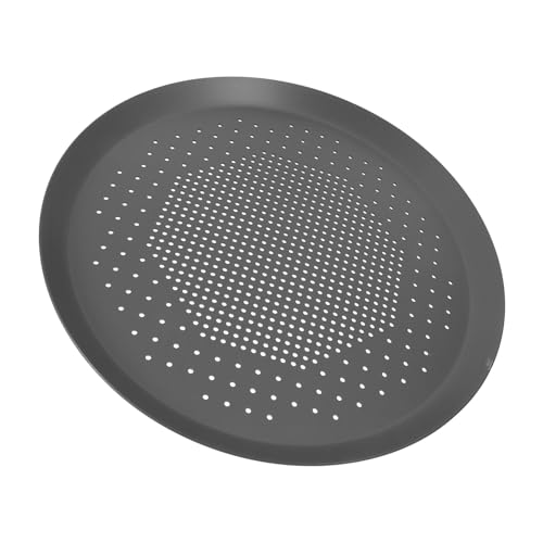 LIFKOME Runde Pizzapfanne Aluminiumlegierung Feinmaschiges Backblech Backform Vielseitig Backofen Gasgrill Pizzablech für Pizza und Kuchen LIFKOME Runde Pizzapfanne Aluminiumlegierung Feinmaschiges Backblech Backform Vielseitig Backofen Gasgrill Pizzablech für Pizza und Kuchen von LIFKOME