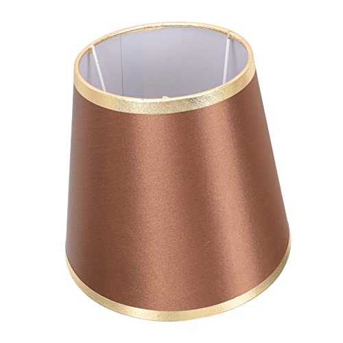 LIFKOME Runder Kleiner Lampenschirm Stoff Eleganter Lampenschirm für Tisch Steh und Pendelleuchten Warmes Licht für Wohnzimmer Schlafzimmer und Esszimmer Kaffeefarbener Lampenbezug LIFKOME Runder Kleiner Lampenschirm Stoff Eleganter Lampenschirm für Tisch Steh und Pendelleuchten Warmes Licht für Wohnzimmer Schlafzimmer und Esszimmer Kaffeefarbener Lampenbezug von LIFKOME