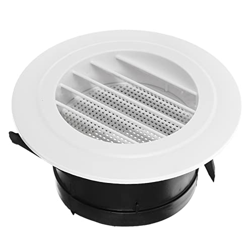 LIFKOME Runder Luftventilatorabdeckung für Klimaanlagen Abnehmbarer und Einstellbarer Luftstromauslass Geeignet für Badezimmer Küchen und Langlebig und Einfach zu Reinigen von LIFKOME