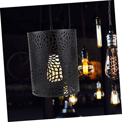 LIFKOME Runder Metalllampenschirm mit Ausgehöhltem Design Einfacher Tisch Wandleuchten schirm Schützender Augenschutz Dekorative Beleuchtung für Wohnzimmer und Schlafzimmer LIFKOME Runder Metalllampenschirm mit Ausgehöhltem Design Einfacher Tisch Wandleuchten schirm Schützender Augenschutz Dekorative Beleuchtung für Wohnzimmer und Schlafzimmer von LIFKOME