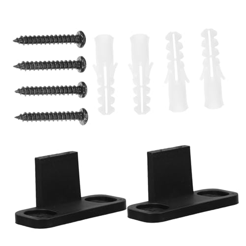 LIFKOME Schiebetür Bodenführung aus Robustem Kunststoff für Amerikanische Scheunentüren Stabile Türführung zur Vermeidung von Wackeln Sicherer Türstopper für Glatte Bodenmontage Einfache von LIFKOME