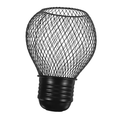 LIFKOME Schwarzer Metall Lampenschirm für Deckenpendelleuchten Vintage Lampenschirm Retro Tischlampe Zubehör Robustes Design Dekorative Beleuchtung für Stilvolle Innenräume von LIFKOME