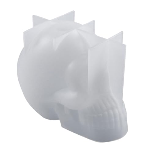 LIFKOME Silicone Skull Adornment Mold für Diy Halloween Dekoration Epoxidharz Gießform für Kreative Handwerksprojekte Einfach zu Reinigen und Langlebig Geeignet für Kerzen und Mehr LIFKOME Silicone Skull Adornment Mold für Diy Halloween Dekoration Epoxidharz Gießform für Kreative Handwerksprojekte Einfach zu Reinigen und Langlebig Geeignet für Kerzen und Mehr von LIFKOME