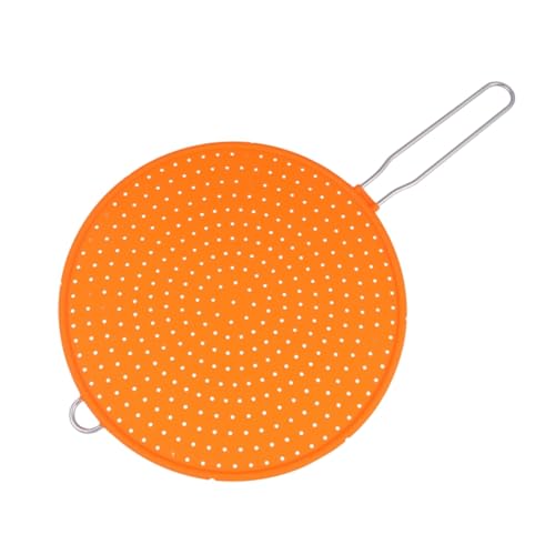 LIFKOME Silikon Ölspritzschutz Hitzebeständiger Spritzschutz für Pfannen Spill Abdeckung für Sicheres Kochen der Küche oder Restaurant Zufällige Farbe Zufällige Farbe von LIFKOME