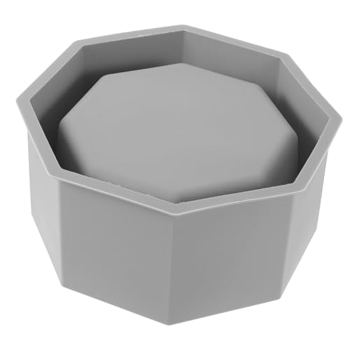 LIFKOME Silikonform Pflanzgefäß DIY Sechseckig Wiederverwendbar Pflanztopf Gießform Glatt Robust Kreative Betonformen für Individuelle Blumentöpfe von LIFKOME