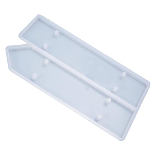 LIFKOME Silikonform Türschild Gießform aus Flexiblem Transparentem Silikon für DIY Epoxidharz Türschild Herstellung Einfach zu Reinigen für Individuelle Haustürschilder und Kreative von LIFKOME