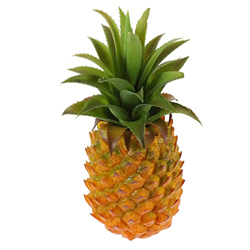 LIFKOME Simulierte Ananas-Ornamente, Dekoration für Zuhause, Esstisch, Zubehör für Zuhause, Dekoration, künstliche Früchte, Zubehör, Ananas, Modell Ananas von LIFKOME