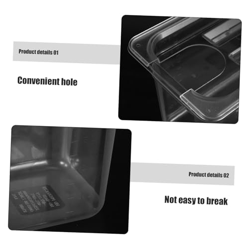 LIFKOME Slow cooking Container Transparent Niedrigtemperatur garbehälter mit Großer Kapazität Minimale Wasserverdunstung Sichtbarer Vorratsbehälter für Sous Vide und Gemüselagerung LIFKOME Slow cooking Container Transparent Niedrigtemperatur garbehälter mit Großer Kapazität Minimale Wasserverdunstung Sichtbarer Vorratsbehälter für Sous Vide und Gemüselagerung von LIFKOME