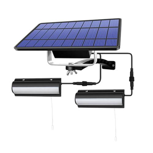 LIFKOME Solar Wandlampe mit Zugschalter Wasserdichtes LED Solarlicht für Außenbereich Energiesparende Gartenbeleuchtung mit Warmweißem Licht Langlebiges Solarpanel für Terrasse LIFKOME Solar Wandlampe mit Zugschalter Wasserdichtes LED Solarlicht für Außenbereich Energiesparende Gartenbeleuchtung mit Warmweißem Licht Langlebiges Solarpanel für Terrasse von LIFKOME
