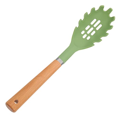 LIFKOME Silikon Spaghetti Löffel Server mit Ergonomischem Griff Antihaft Küchenutensil zum Kochen und Servieren von Pasta für Küche Geeignet von LIFKOME