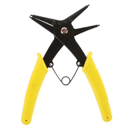 LIFKOME Sprengringzange Innen Außen Sicherungsringzange Auto Reparatur Karosserie Sicherungsringzange aus Stahl mit Aufbewahrungstasche Multifunktionale von LIFKOME