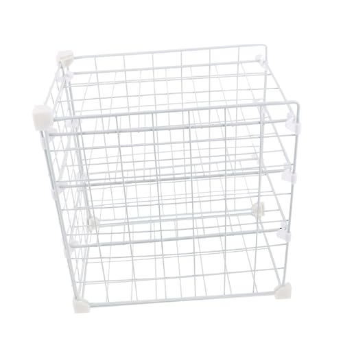 LIFKOME Stabiler Kühlschrank Organizer Metallgitter mit Stapelbares Küchenschrank Regal zur Optimalen Aufbewahrung von Tellern Schalen Gewürzen Platzsparend Luftdurchlässig Einfache LIFKOME Stabiler Kühlschrank Organizer Metallgitter mit Stapelbares Küchenschrank Regal zur Optimalen Aufbewahrung von Tellern Schalen Gewürzen Platzsparend Luftdurchlässig Einfache von LIFKOME