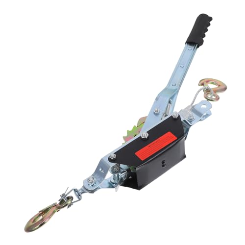 LIFKOME Stabiler Stahlseil spanner mit Doppelhaken Leichter Handratschen zuggerät Kompakter Drahtseil spanner für Elektriker Einfach zu Bedienen Tragkraft für Outdoor und Baustelle LIFKOME Stabiler Stahlseil spanner mit Doppelhaken Leichter Handratschen zuggerät Kompakter Drahtseil spanner für Elektriker Einfach zu Bedienen Tragkraft für Outdoor und Baustelle von LIFKOME