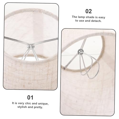 LIFKOME Stoff Lampenschirm für Tischlampe und Stehlampe Eleganter Lampenschirm aus Hochwertigem Stoff Universeller Lichtschutz für Schreibtisch Wand Deckenleuchten Langlebiges LIFKOME Stoff Lampenschirm für Tischlampe und Stehlampe Eleganter Lampenschirm aus Hochwertigem Stoff Universeller Lichtschutz für Schreibtisch Wand Deckenleuchten Langlebiges von LIFKOME