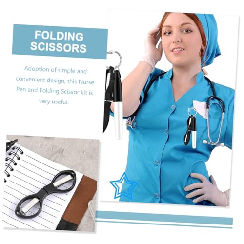 LIFKOME Teiliges Krankenschwester Kleinen Sicherheits scheren und Faltbaren Reise scheren Inklusive Mini Markierstifte in Modischen Farben Rostfrei und Leicht Tragbar für Pflegepersonal LIFKOME Teiliges Krankenschwester Kleinen Sicherheits scheren und Faltbaren Reise scheren Inklusive Mini Markierstifte in Modischen Farben Rostfrei und Leicht Tragbar für Pflegepersonal von LIFKOME