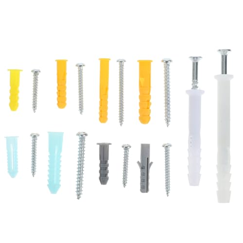 LIFKOME Teiliges Trockenbau Schrauben Dübel Set Selbstbohrende Schrauben mit Expansionsdübeln für Stabile Wandbefestigung DIY und Renovierung mit Hoher Belastbarkeit und Einfacher Montage von LIFKOME