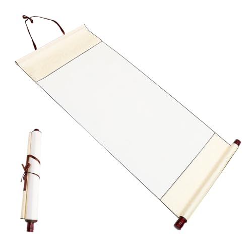 LIFKOME Tragbare Chinesische Kalligraphie Papierrolle Blanko Xuan papier mit Mittlerer Tintenaufnahme Vielseitig für Kalligraphie Malerei Wanddekoration Platzsparend und Praktisch LIFKOME Tragbare Chinesische Kalligraphie Papierrolle Blanko Xuan papier mit Mittlerer Tintenaufnahme Vielseitig für Kalligraphie Malerei Wanddekoration Platzsparend und Praktisch von LIFKOME