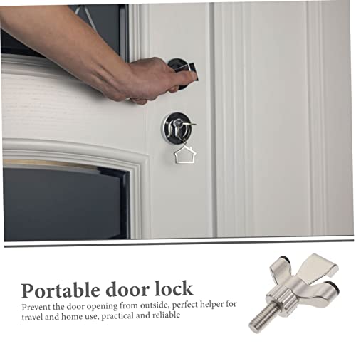 LIFKOME Tragbares Türschloss für Hotel Wohnungs Türen Kompakt und Leicht Zuverlässiger Türstopper zur Reisen und Zuhause Geeignet für Hotelzimmer Schlafzimmer und Apartments LIFKOME Tragbares Türschloss für Hotel Wohnungs Türen Kompakt und Leicht Zuverlässiger Türstopper zur Reisen und Zuhause Geeignet für Hotelzimmer Schlafzimmer und Apartments von LIFKOME