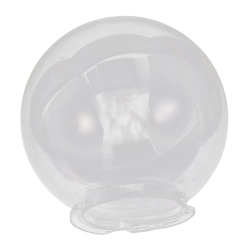 LIFKOME Transparenter Outdoor Lampenschirm Kugel aus Kunststoff Wetterfeste Lampenabdeckung als Schutz für Straßen Gartenlampen Langlebiger Lampenschutz für Landschaftsbeleuchtung von LIFKOME