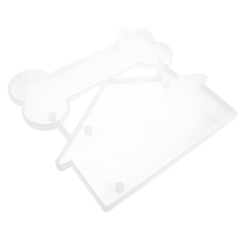 LIFKOME Türschild Silikonform für DIY Basteln Transparente Langlebige Epoxidharz Gießform mit Glatter Oberfläche Flexible Türplaketten Form für Dekorative Schilder und Geschenke von LIFKOME