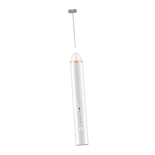 LIFKOME USB Milchaufschäumer Elektrisch Stufig Einstellbarer Handmixer für Eier und Milch Praktischer Mixer für Zuhause Weiß LIFKOME USB Milchaufschäumer Elektrisch Stufig Einstellbarer Handmixer für Eier und Milch Praktischer Mixer für Zuhause Weiß von LIFKOME
