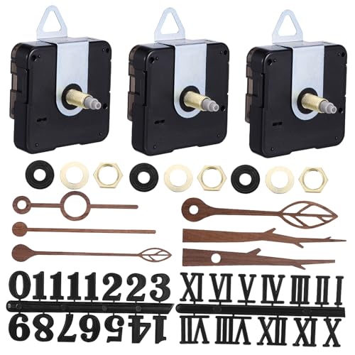 LIFKOME Uhrwerk Ersatzsatz Mit Uhrzeiger Und Motor Für Wanduhr Uhrenbausatz Mit Uhrenteilen Für Heimwerker Zum Selbstbau Oder Reparieren LIFKOME Uhrwerk Ersatzsatz Mit Uhrzeiger Und Motor Für Wanduhr Uhrenbausatz Mit Uhrenteilen Für Heimwerker Zum Selbstbau Oder Reparieren von LIFKOME