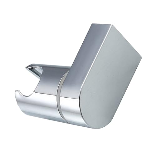 LIFKOME Verstellbare Duschkopfhalterung Wandhalterung Abs Drehbar Kompatibel Stabile Sprinkler Halterung Silber für Handbrause Badezimmer Zubehör von LIFKOME