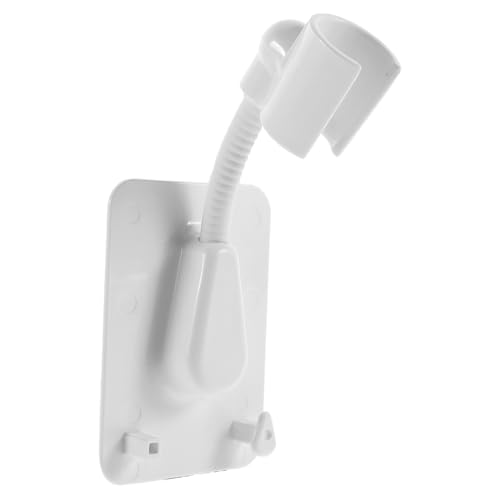 LIFKOME Verstellbare Duschkopfhalterung Wandmontage Abs Halter Duschkopfhalter Brausehalterung für Badezimmer Handbrause mit Winkelverstellung und Einfacher Installation von LIFKOME