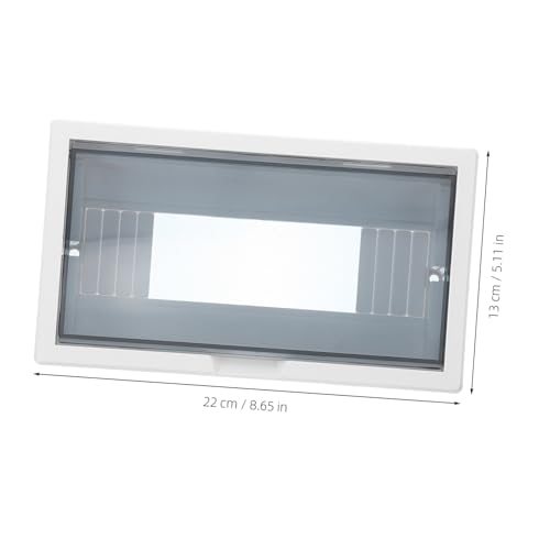 LIFKOME Verteilerkasten Abdeckplatte Sicherungskasten Schutzabdeckung Innen Außen Wetterfest Einfache Montage Elektrische Verteilerbox von LIFKOME