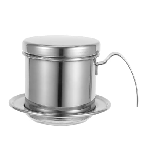 LIFKOME Vietnamesischer Kaffeefilter aus Edelstahl Wiederverwendbarer Tropfkaffeezubereiter mit Präzisem Tropfmechanismus für Aromatischen Kaffee Zuhause und Küche für Kaffeeliebhaber LIFKOME Vietnamesischer Kaffeefilter aus Edelstahl Wiederverwendbarer Tropfkaffeezubereiter mit Präzisem Tropfmechanismus für Aromatischen Kaffee Zuhause und Küche für Kaffeeliebhaber von LIFKOME
