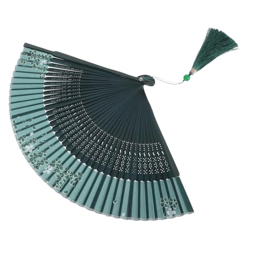 LIFKOME Vintage Handfächer Faltbarer Chinesischer Handventilator mit Blumenmuster Eleganter Orientalischer Fächer für Tanz Cosplay Party und Dekoration Tragbarer Fächer für Sommergebrauch LIFKOME Vintage Handfächer Faltbarer Chinesischer Handventilator mit Blumenmuster Eleganter Orientalischer Fächer für Tanz Cosplay Party und Dekoration Tragbarer Fächer für Sommergebrauch von LIFKOME