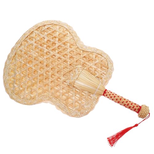 LIFKOME Vintage Handgefertigter Weizenstroh Fächer Leicht Tragbar Sommerliche Kühlung Handgewebt Vielseitig Einsetzbar für Hochzeit Outdoor Dekoration und Traditionelle Nutzung LIFKOME Vintage Handgefertigter Weizenstroh Fächer Leicht Tragbar Sommerliche Kühlung Handgewebt Vielseitig Einsetzbar für Hochzeit Outdoor Dekoration und Traditionelle Nutzung von LIFKOME