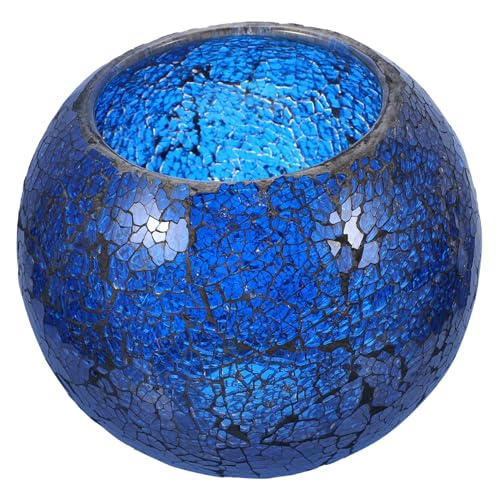LIFKOME Vintage Lampenschirm aus Farbigem Glas Fassung Dekorativer Lampenschirm für Tisch Wand und Schreibtischlampen Langlebiger Mosaik Glas Lampenabdeckung in Juwelenblau Geeignet für LIFKOME Vintage Lampenschirm aus Farbigem Glas Fassung Dekorativer Lampenschirm für Tisch Wand und Schreibtischlampen Langlebiger Mosaik Glas Lampenabdeckung in Juwelenblau Geeignet für von LIFKOME